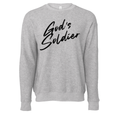 Sponge Heather Gray Crewneck-Joesph's Cursive